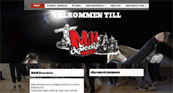 Desktop Screenshot of mmdansskola.se